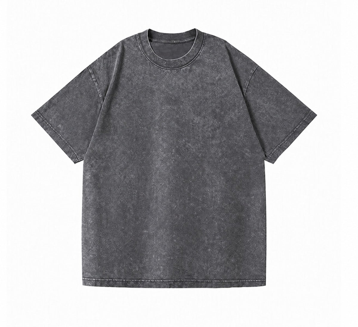 Vintage Acid Wash T-Shirt — Grey