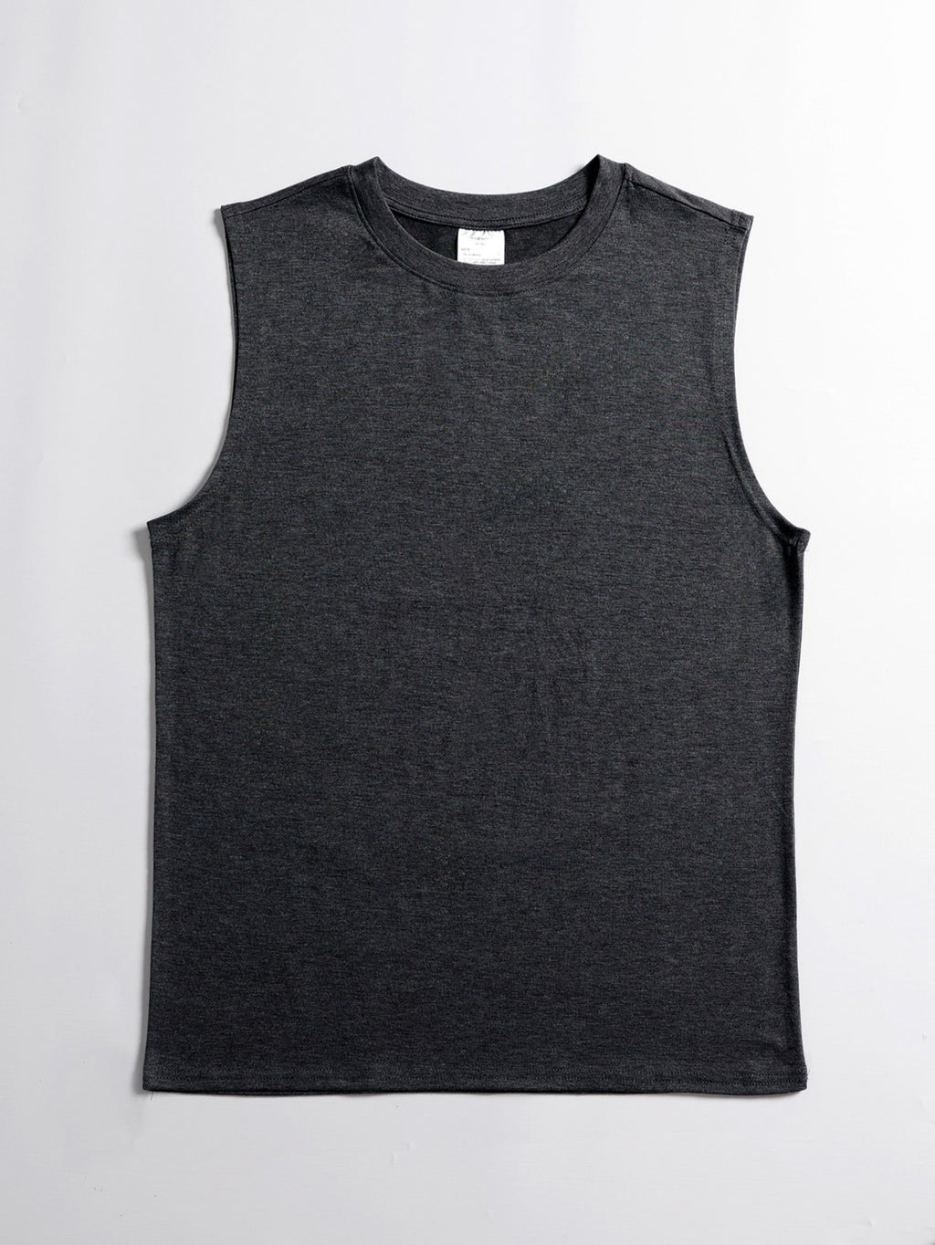 Men's Sleeveless Muscle Tee — Black