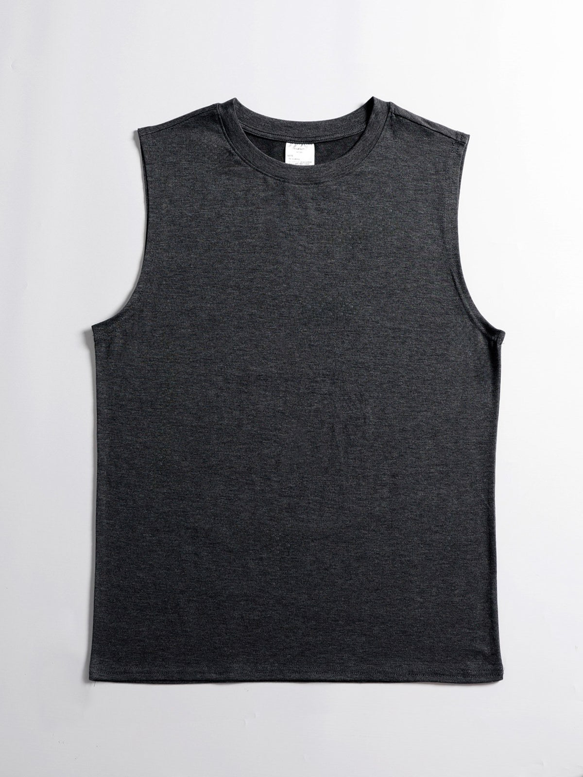 Men's Sleeveless Muscle Tee — Black