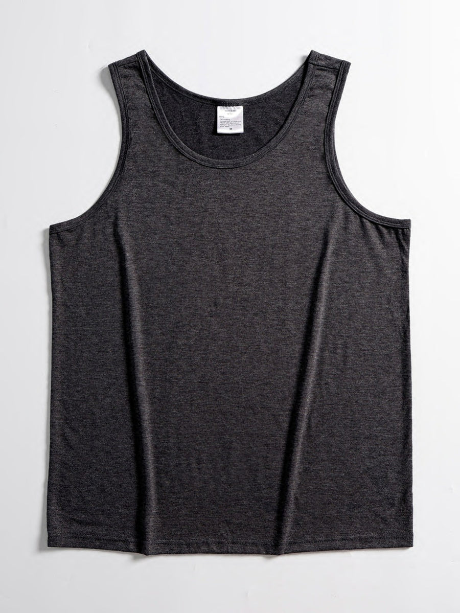 Men's Tank Top — Black