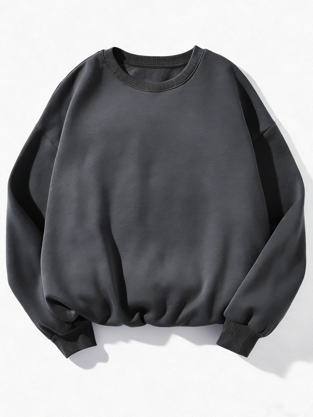 Unisex Relaxed Crewneck Sweatshirt — Dark Gray