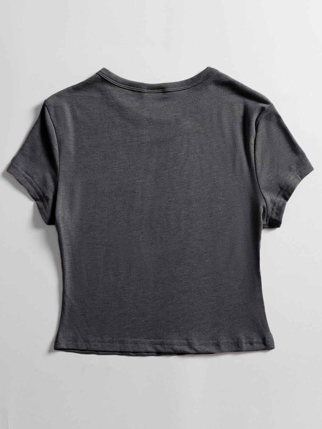 Women's Baby Tee — Black