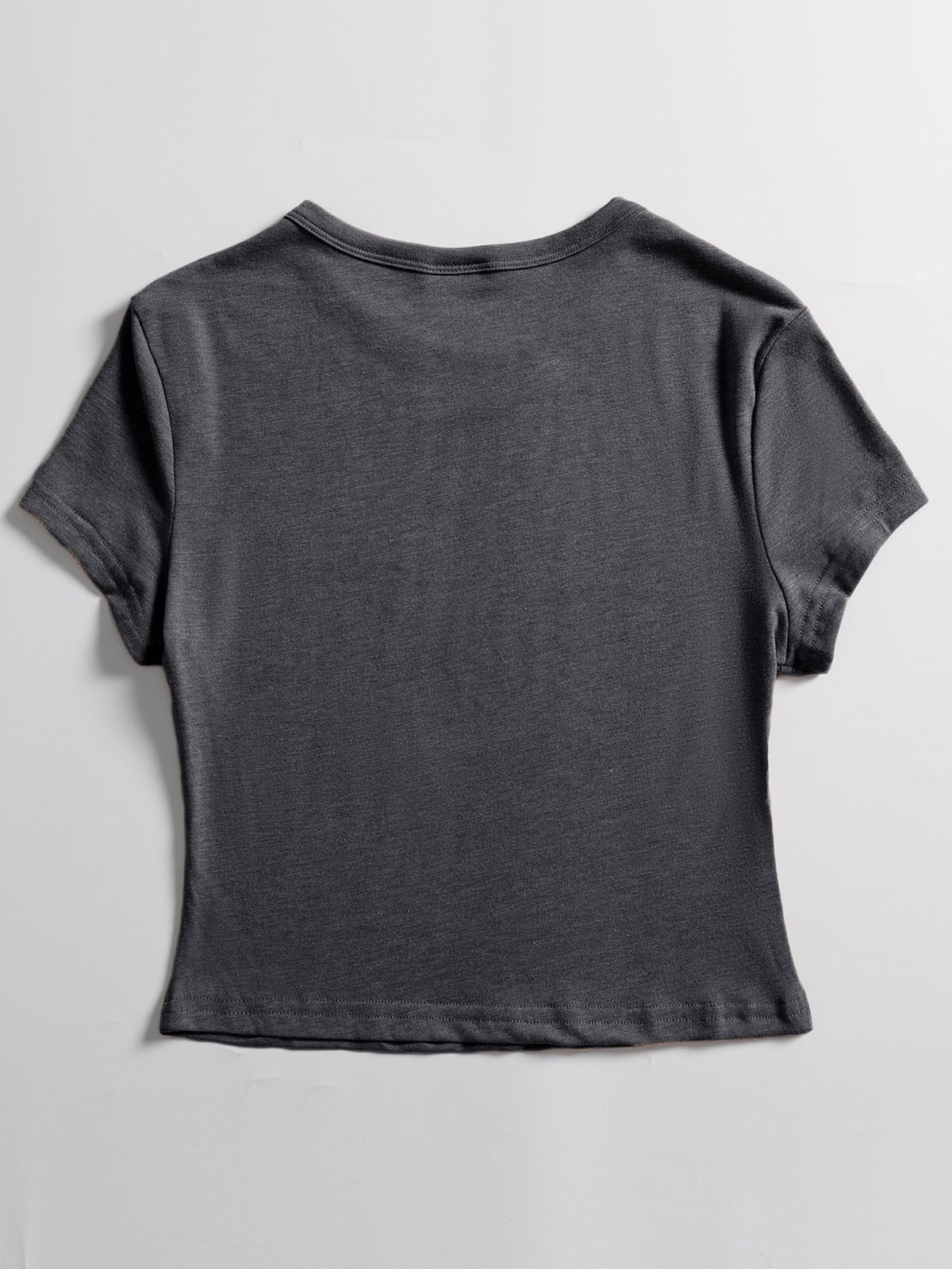 Women's Baby Tee — Black