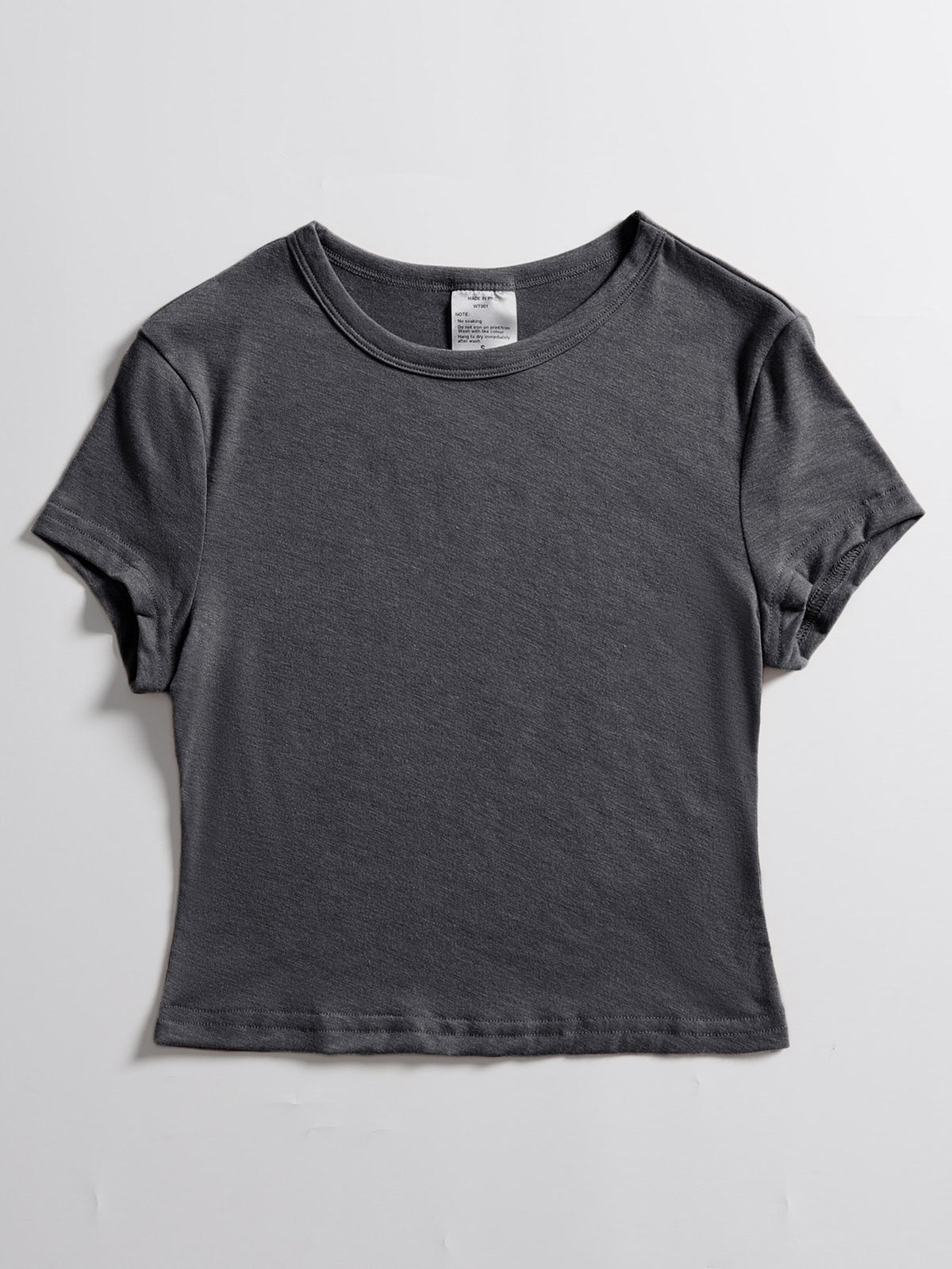 Women's Baby Tee — Black
