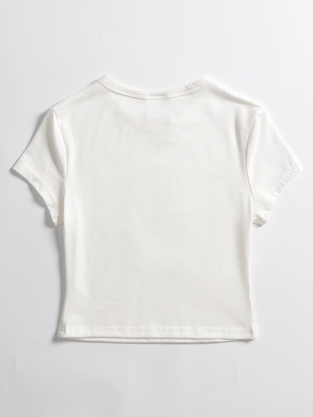 Women's Baby Tee — White