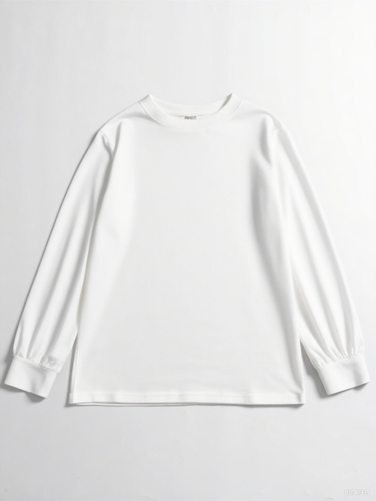 Women's Long Sleeve Tee — White