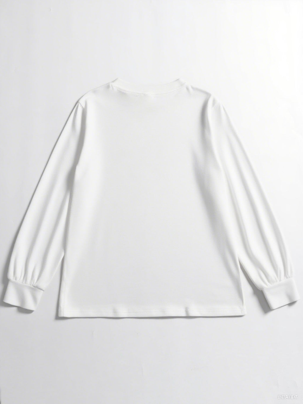 Women's Long Sleeve Tee — White