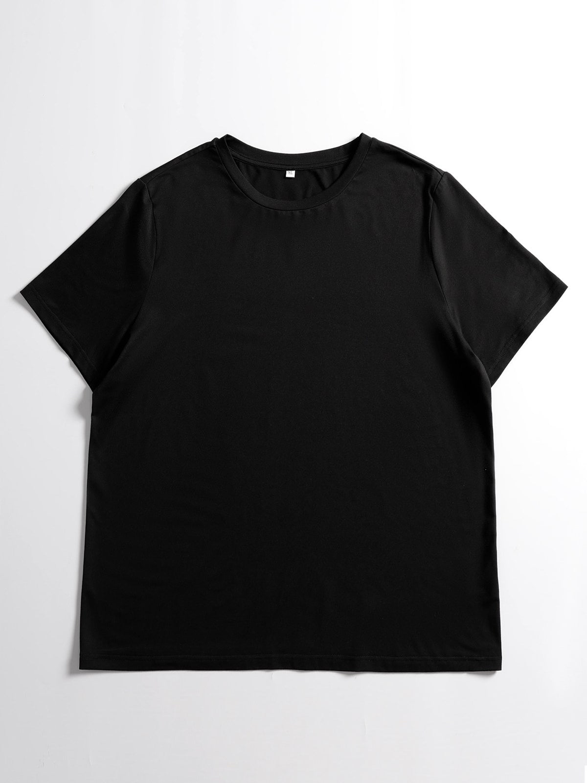 Women's Plus Relaxed Tee — Black