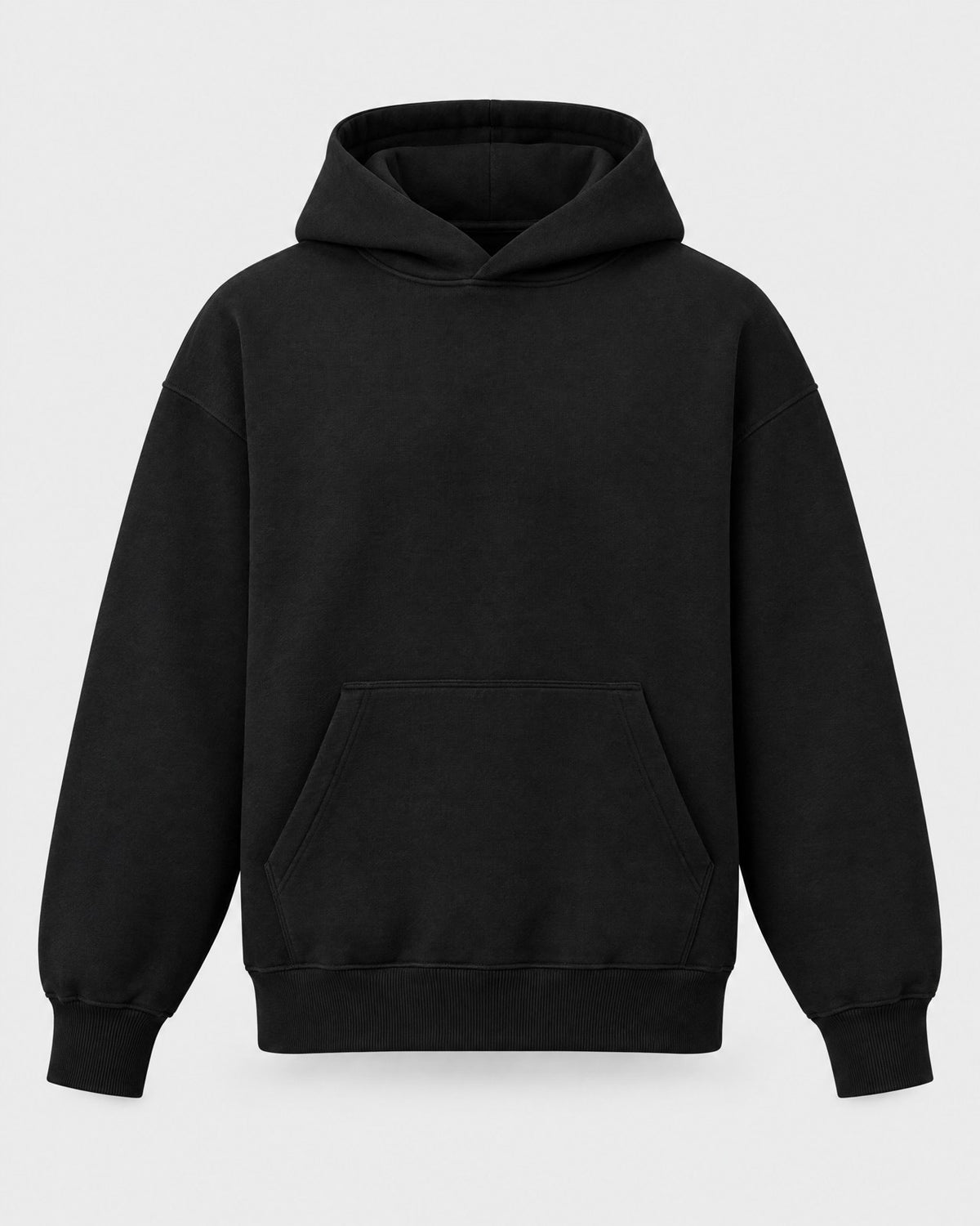 Montage Heavyweight Hoodie — Black